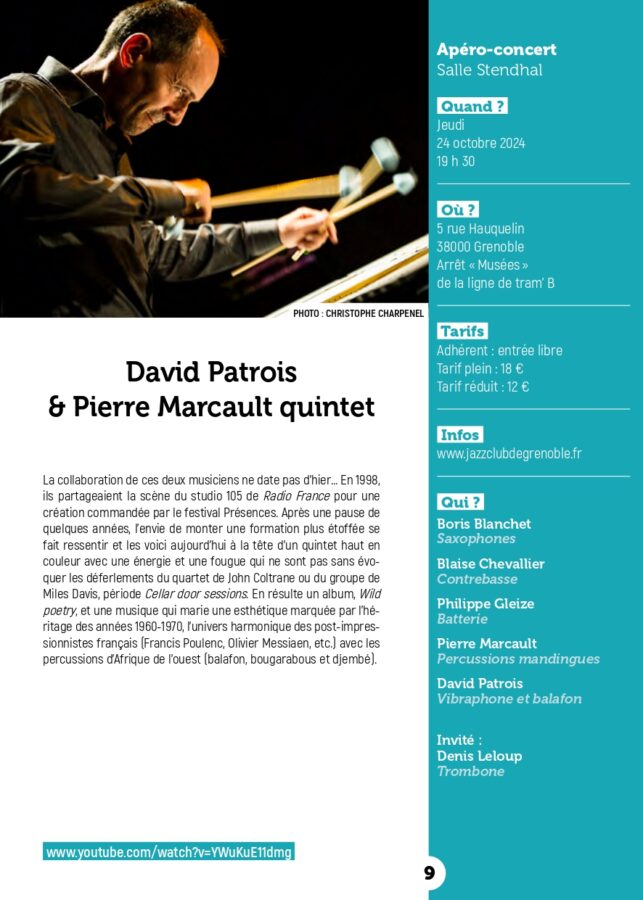 David Patrois et Pierre Marcault