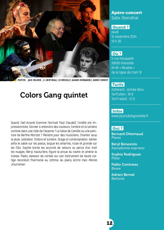 Colors Gang quintet