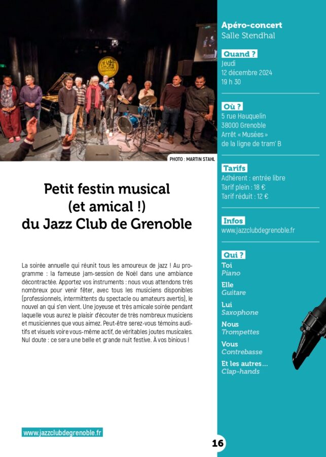 Petit festin musical du JCG