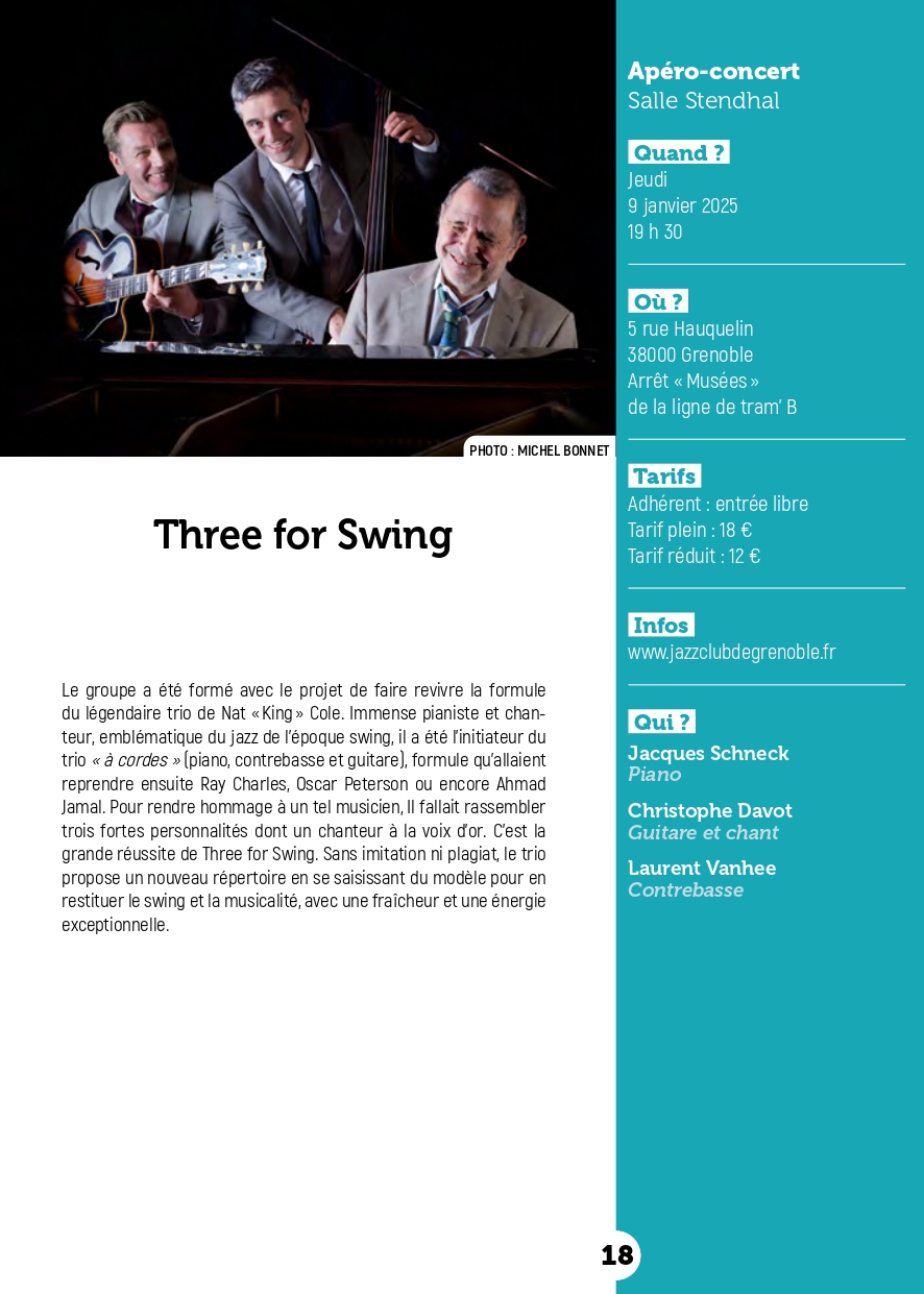 Three for Swing