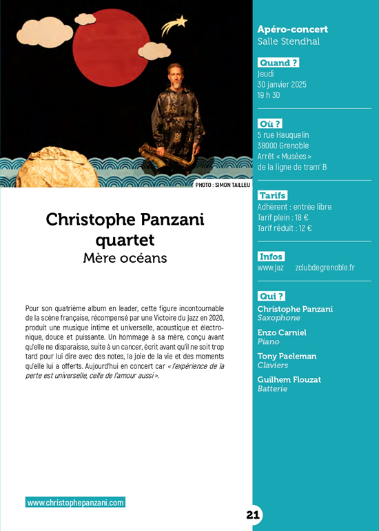 Christophe Panzani quartet